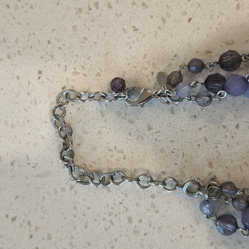 Triple Strand Neckace - Picture 2 of 4